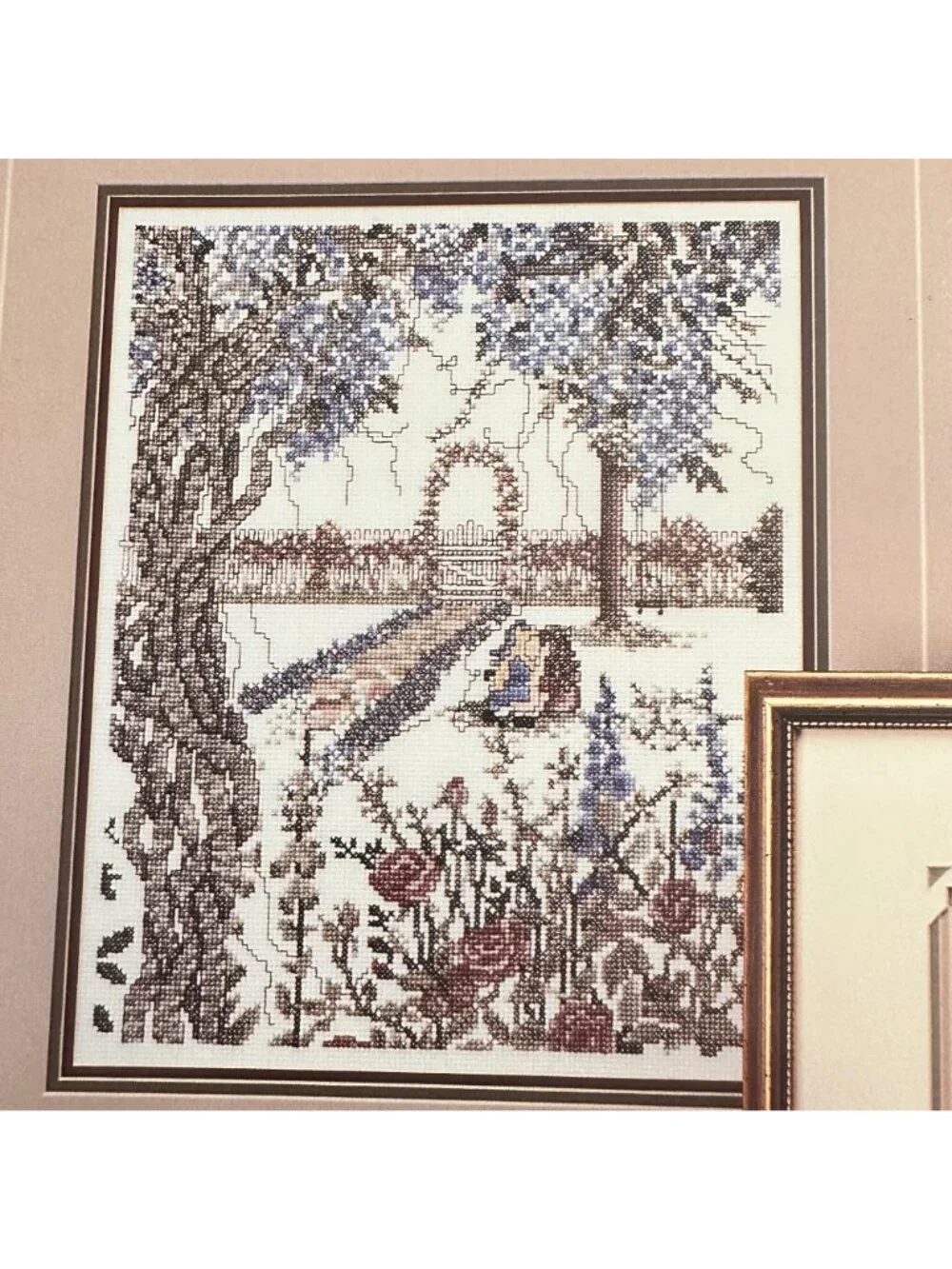 Gardens Of The Heart Cross-Stitch Pattern Book By Glynda Turley